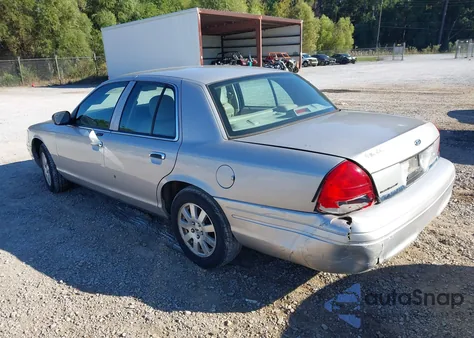 2008 Ford Crown Victoria Lx from USA, damaged, VIN 2FAFP74V98X108947